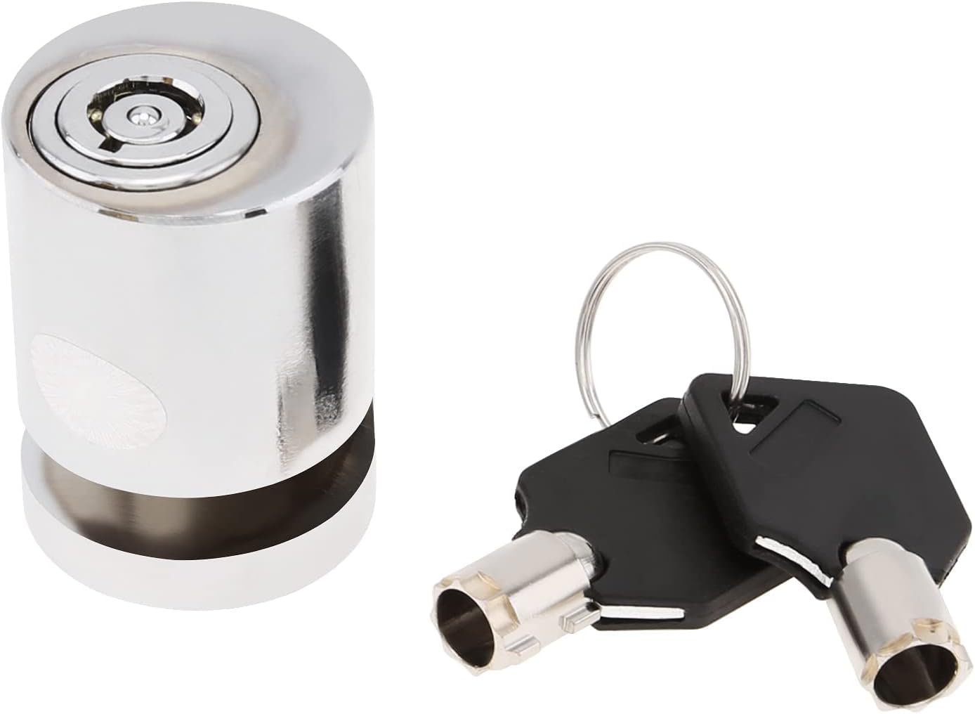 Disc Brake Lock Round, Bicycle Safety Anti-Theft Locks, Electromobile Wheel Disk Lock, for Motorcycle, Road Cycle, Mountain Bike (Lock)