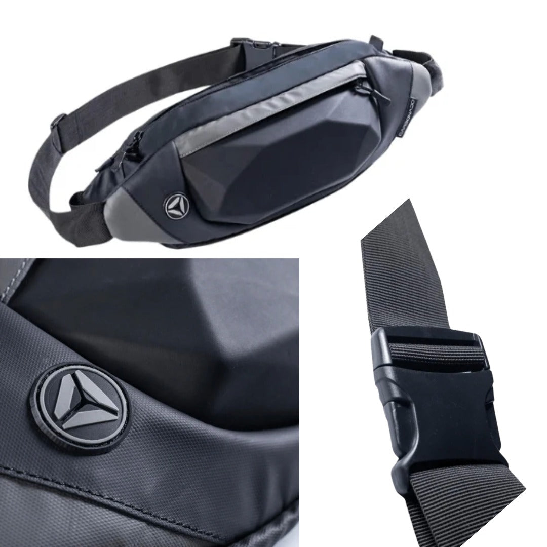 Carbonado Rock Waist Pouch - Black