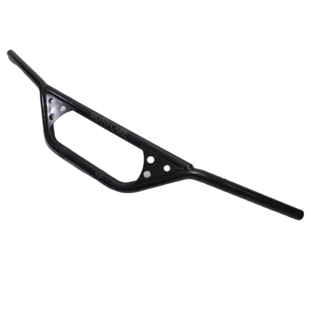 HANDLEBAR WITH PLATE FOR SCRAM 440, BLACK