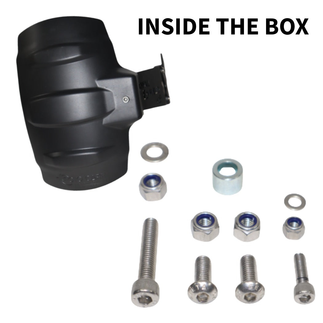 Bike Motorcycle Tyre Hugger | Rear Mudguard for Splash Protection | Compatible with Royal Enfield Himalayan 450