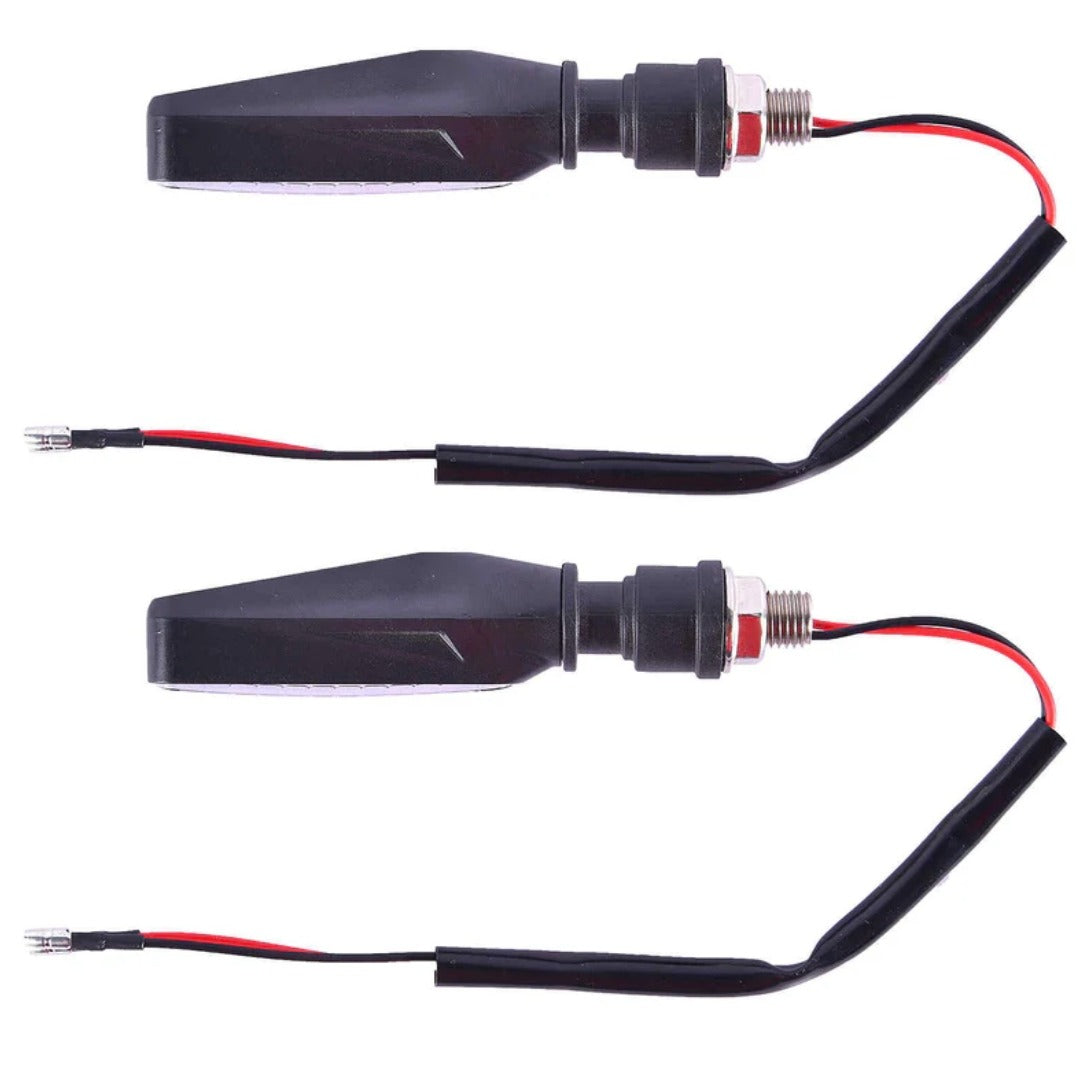 LGP Universal Signal Indicator Light Lamp for All Bikes, (Set of 2)