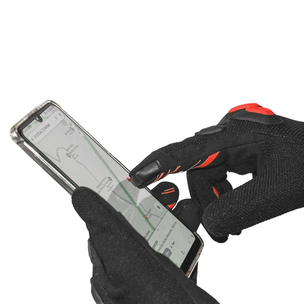 GUB Raida Avantur MX Motorcycle Gloves | Touch Screen Compatible | Vegan Friendly | Daily Commute Gloves