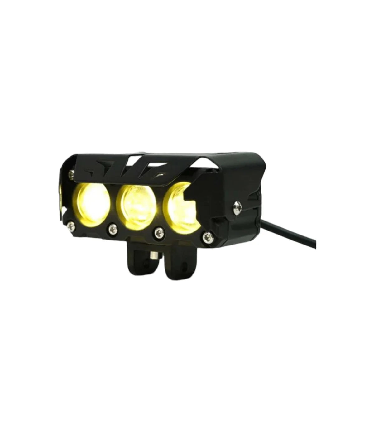HJG 3 LED Lens Fog Light with Harness and Switch - Original