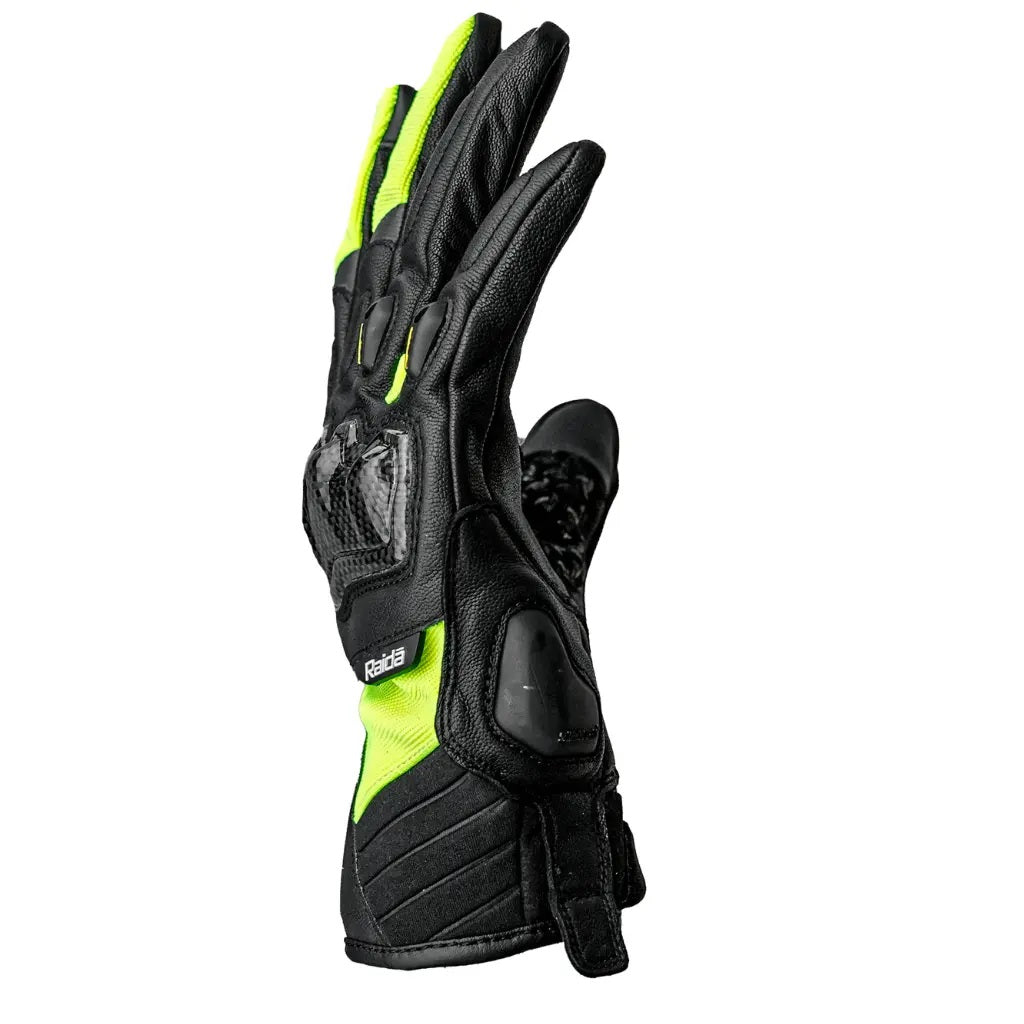 Raida Carbonite Gloves | Hiviz