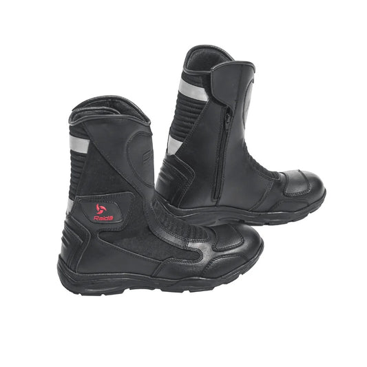 Raida Discover Motorcycle Boots, BLACK