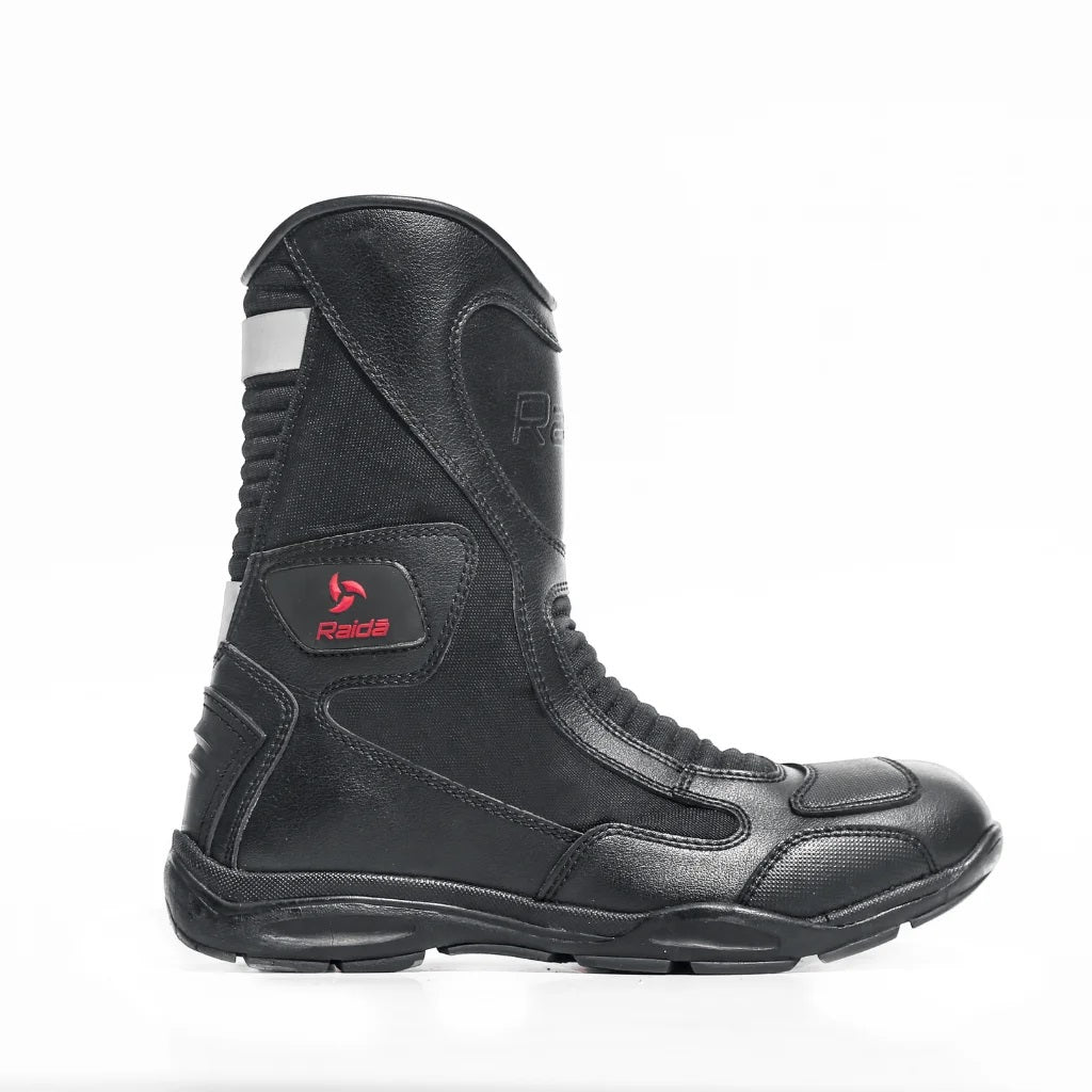 Raida Discover Motorcycle Boots, BLACK