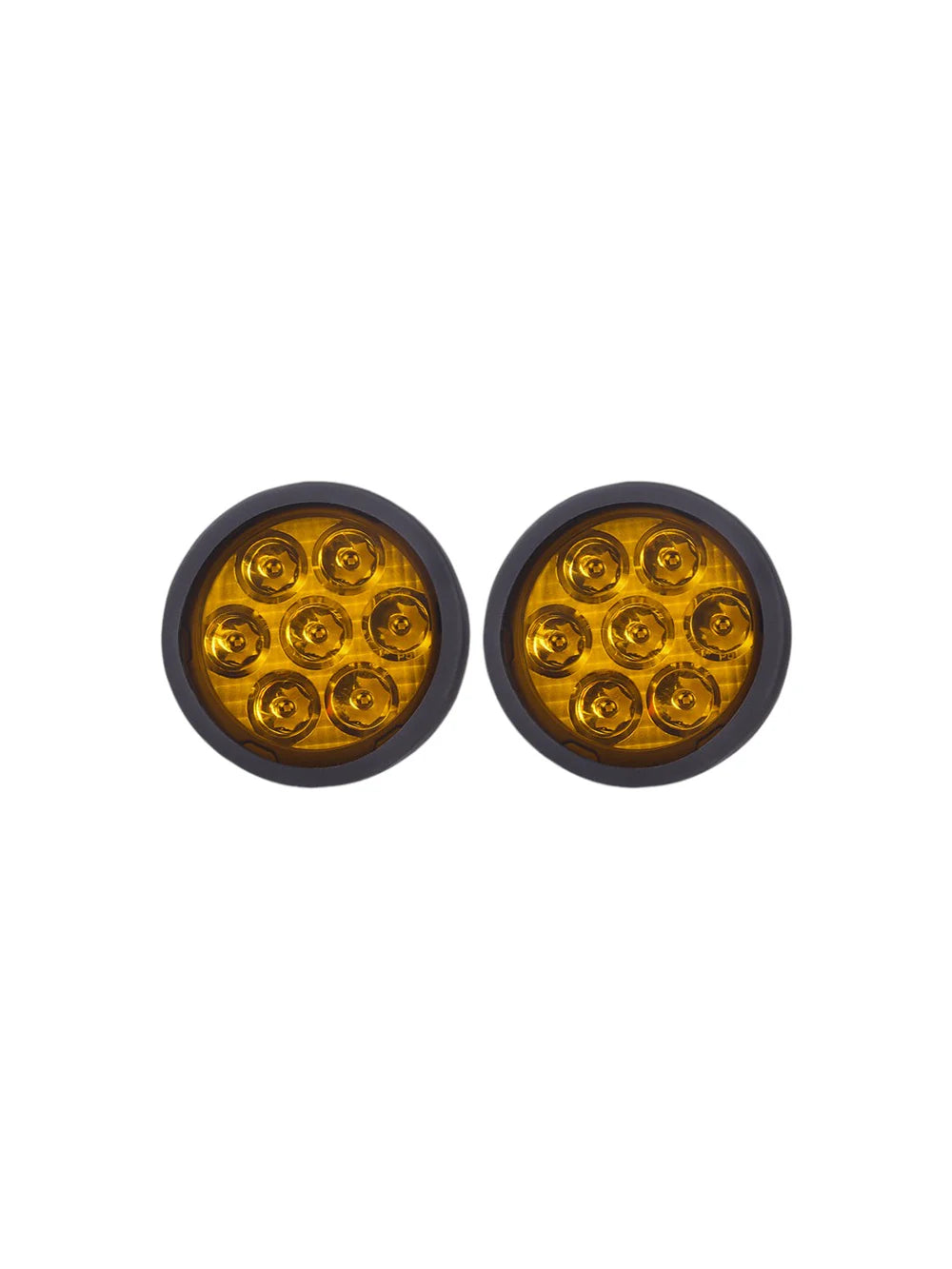HJG 7 LED Round Fog Light - 70 Watts