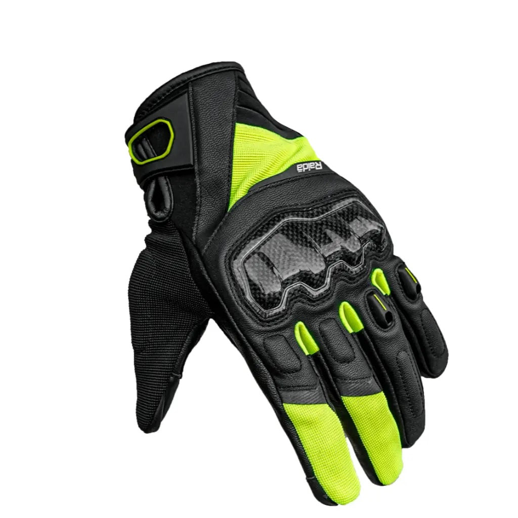 Raida Carbonite Gloves | Hiviz