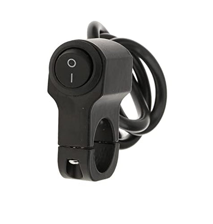 Gear Up Universal 12V Handlebar CNC Metal Switch (1-Way) for All Bikes and Motorcycles
