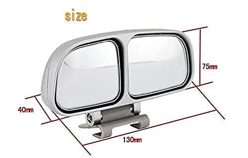 Blind Spot Mirror With 360 Rear View Convex Parking Mirror, 3R Original Suitable for All Car