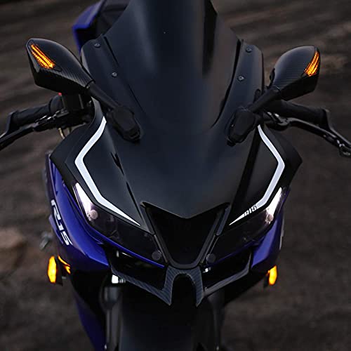 OM38 Universal Motorcycle Twin LED Indicator Rear View Mirrors for Full faired Motorcycles