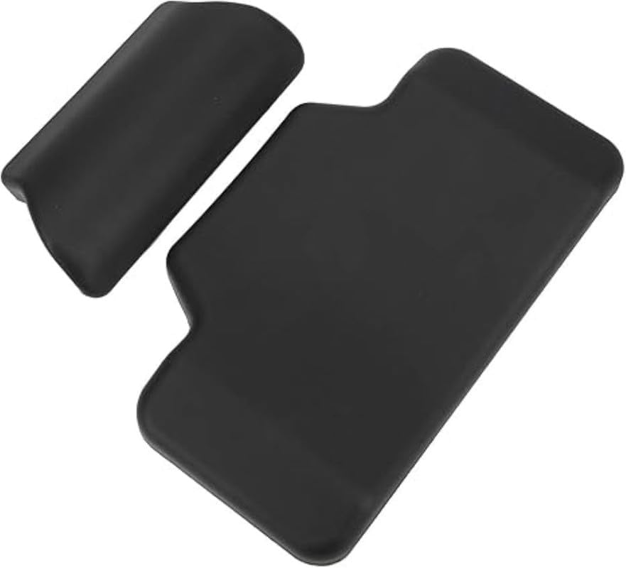 Motorcycle Luggage Box Back Cushion, Motorbike Damping Accessories, PU Leather 3cm Thickness Tail Box Passenger Backrest Support Damping Pad.