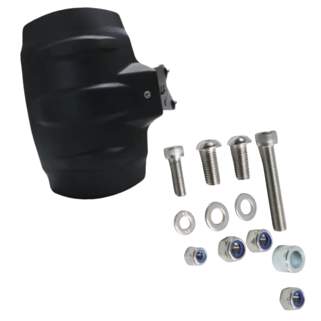 Rear Mudguard | Tyre Hugger | Mudguard | Splash Guard with 3MM Thickness Metal Clamp Only Suitable for RE Guerrilla 450