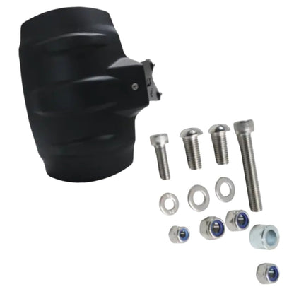 Rear Mudguard | Tyre Hugger | Mudguard | Splash Guard with 3MM Thickness Metal Clamp Only Suitable for RE Guerrilla 450