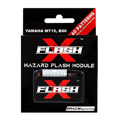 GUB FlashX Hazard Flash Module 60 Pattern, Blinker/Flasher Compatible for Y-amaha MT15, BS6