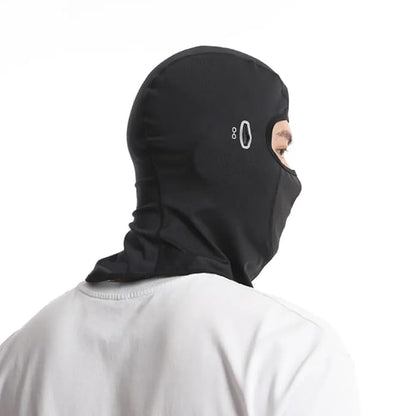 LGP Full Face Mask Cycling Ski Mask Windproof Waterproof Cover Scarf Neck Warmer Balaclava, Black