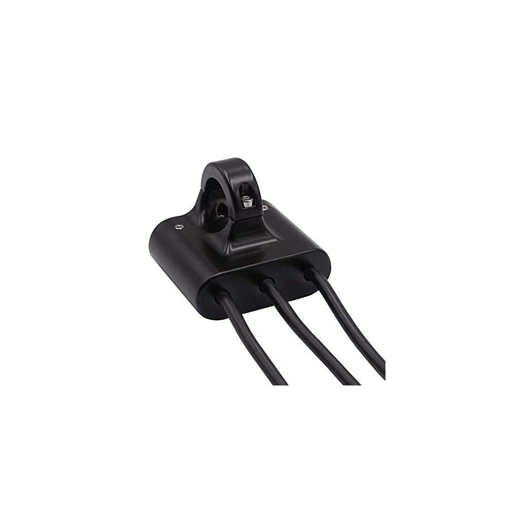 GUB Universal Handlebar Triple Push Button Switch With LED for Fog Lights | Auxilary Light Switch- Multipurpose (2 ON/OFF & 1-PUSH)