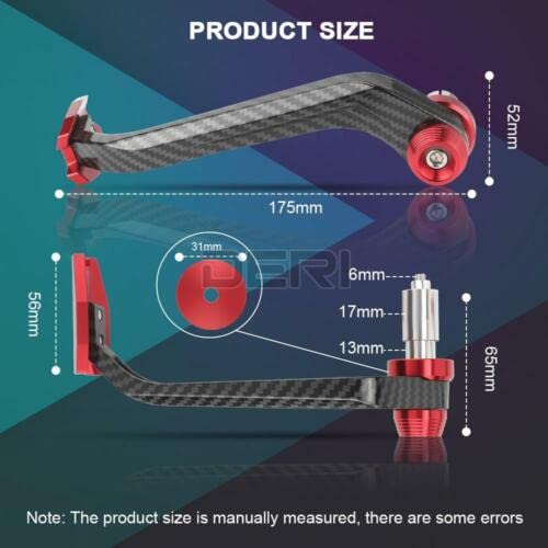 Motorcycle Brake and Clutch Lever Protection Guard