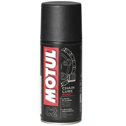 Motul C2 Motorcycle Chain Lube | Advanced Lubrication Spray for Bike Chains | Protects Against Wear & Corrosion, Improves Chain Life | Suitable for All Bikes