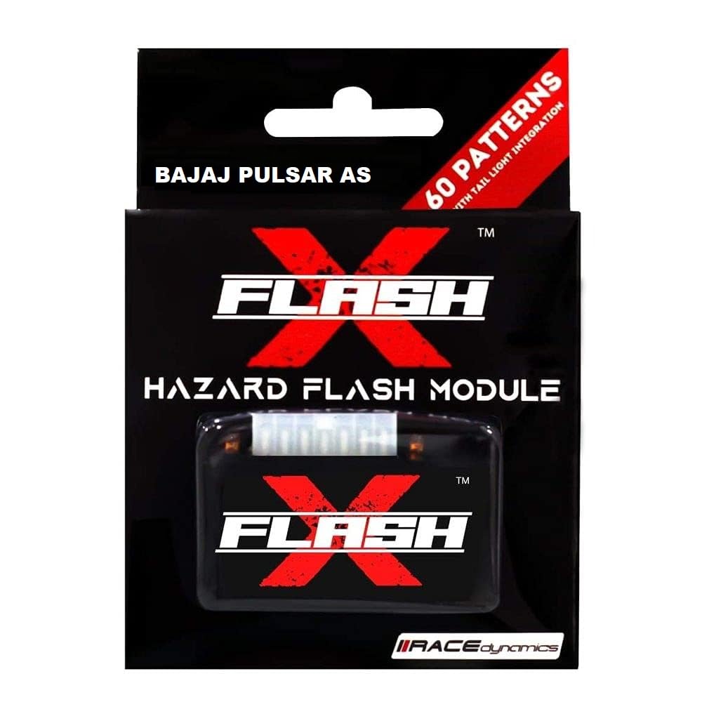 GUB FlashX Hazard Flash Module, Blinker/Flasher for Bajaj Pulsar AS