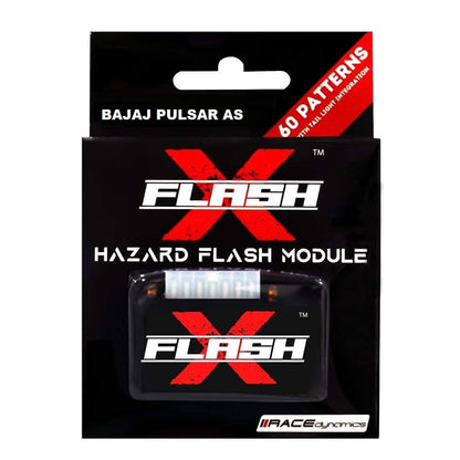GUB FlashX Hazard Flash Module, Blinker/Flasher for Bajaj Pulsar AS