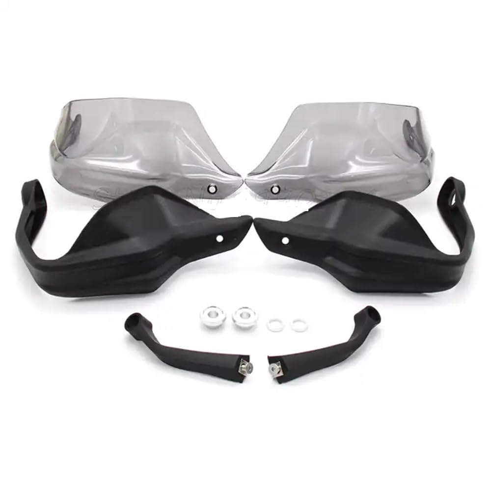 Motorcycle Hand Guards for G310GS G310 R1200GS (2013-2024) - Durable Handguard Protector Shields, Fits R1250GS Adventure & F900 Series - Enhanced Windshield Protection, 2PCS, Color: Smoke