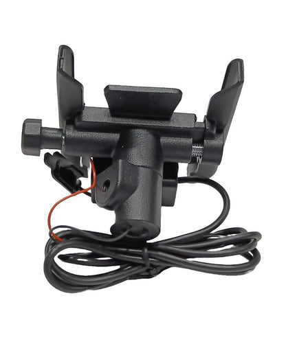 LGP LUNKAR GENUINE PARTS Metal CNC Charging 3.0 Mobile Phone Holder Mirror Mount Stand 360° Rotational for All Smartphones