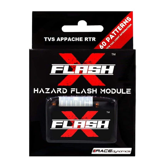 GUB Flash X Hazard Module, Blinker/Flasher Compatible For APPACHE RTR 180, 200 4V
