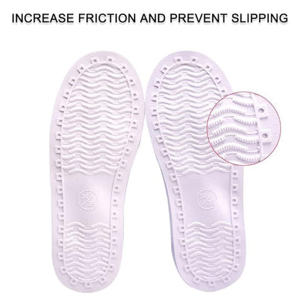 GUB Reusable PVC Waterproof Shoe Covers,Shoe Protectors with Waterproof Zipper and Drawstring Design,Not-Slip Rain Shoe Covers for Women and Men