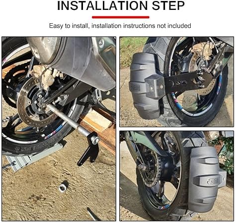 BNW Motorcycle Mudguard G310R G310GS Rear Fender Splash Guard Tire Hugger Mud Cover Accessories.