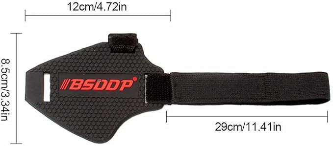 Gear Sleeve Shoe Protector for Motorcycle Riding, BLACK