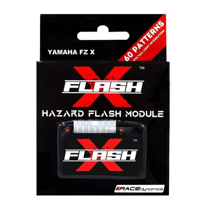 GUB FlashX Hazard Module, Plug N Play Blinker/Flasher (60 Pattern) for Yamaha FZ X