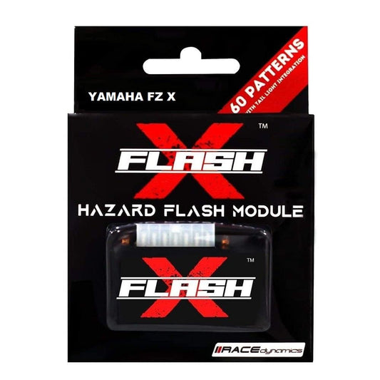 GUB FlashX Hazard Module, Plug N Play Blinker/Flasher (60 Pattern) for Yamaha FZ X