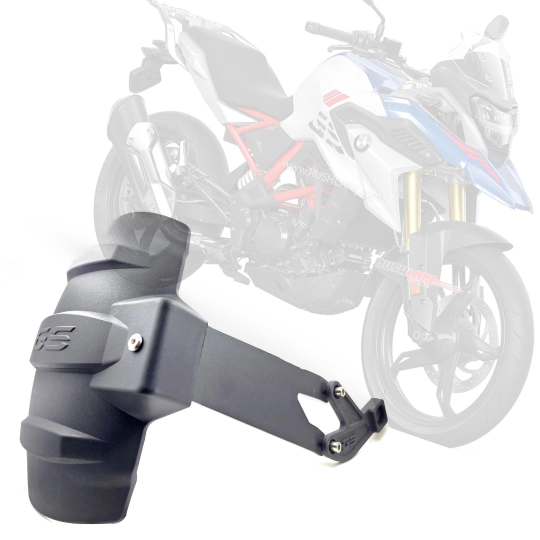 Rear Mudguard | Tyre Hugger | Mudguard | Splash Guard with 3MM Thickness Metal Clamp Only Suitable for G310R & G310GS