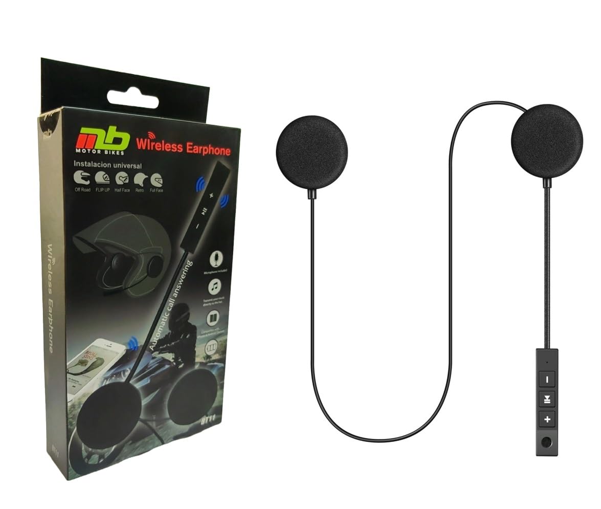 Motorcycle Helmet Bluetooth Headset Outdoor Headset Hands-Free Speaker Bluetooth 5.0 EDR Wireless Headset Automatic answer Motorcycle Headset High Sound Quality Headphone