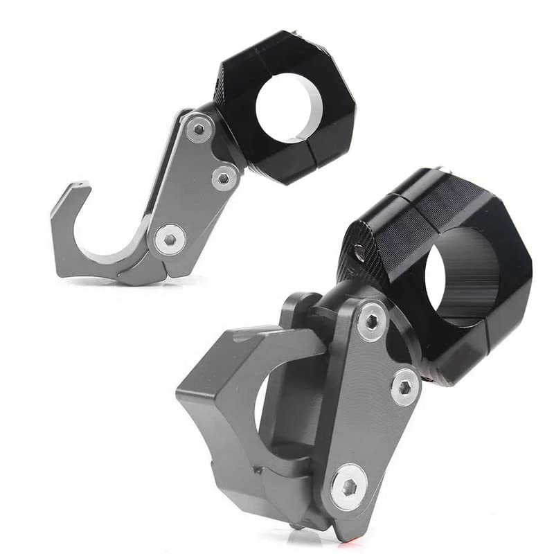 CNC Aluminum 7/8 Inch 22mm Handlebar Universal Motorcycle Luggage Helmet Hanger Hook