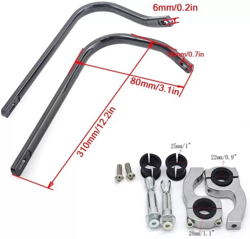 MX Handguard | Hand Protector | Knucle Guard Universal for All Bikes and Motorcycle