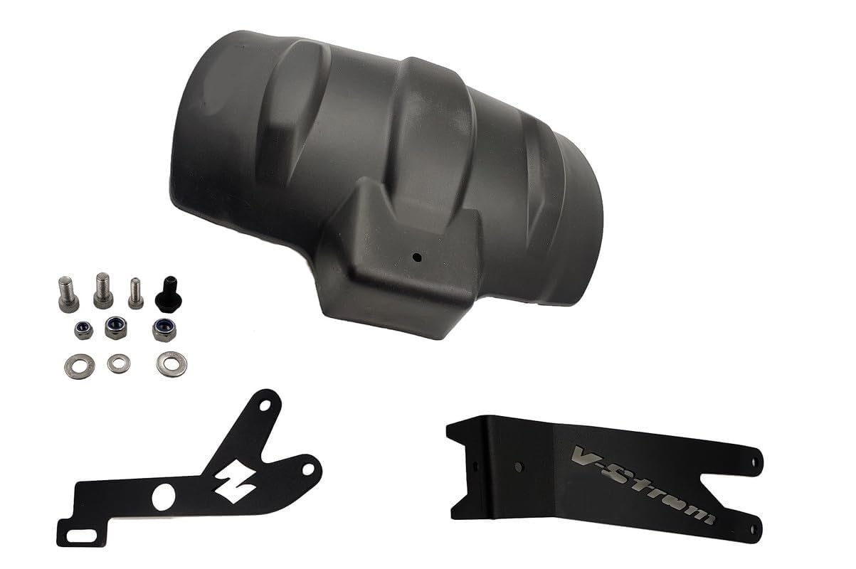 Rear Mudguard | Tyre Hugger | Mudguard | Splash Guard with 3MM Thickness Metal Clamp Only Suitable for V-Strom SX 250