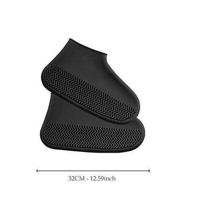 GUB Waterproof Silicone Shoe Covers, Reusable Rain Shoe Covers Non-Slip Bowling Rain Outdoor Shoe Covers Men Women