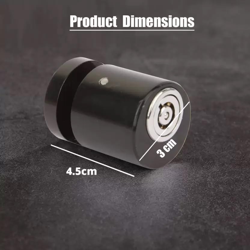 Disc Brake Lock Round, Bicycle Safety Anti-Theft Locks, Electromobile Wheel Disk Lock, for Motorcycle, Road Cycle, Mountain Bike (Lock)