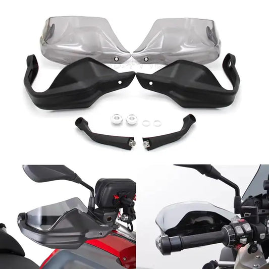 Motorcycle Hand Guards for G310GS G310 R1200GS (2013-2024) - Durable Handguard Protector Shields, Fits R1250GS Adventure & F900 Series - Enhanced Windshield Protection, 2PCS, Color: Smoke