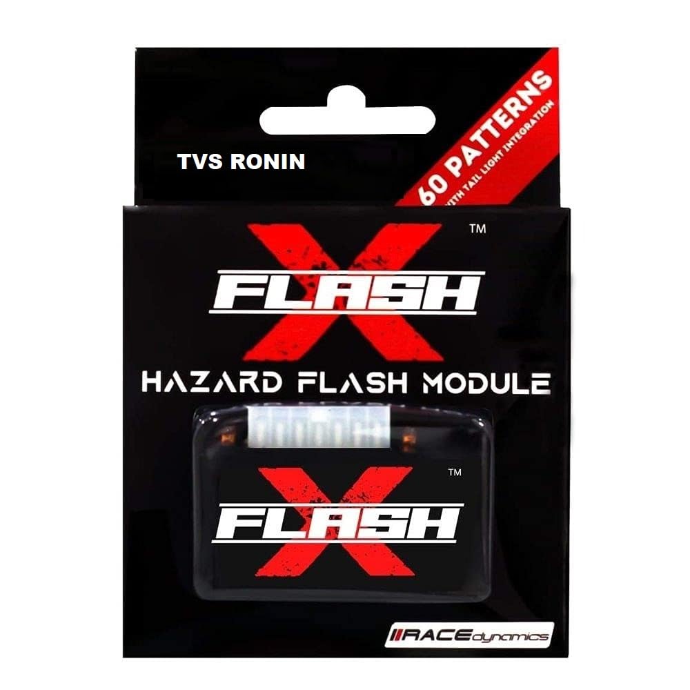 GUB FlashX Hazard Flash Module, Blinker/Flasher for TVS RONIN