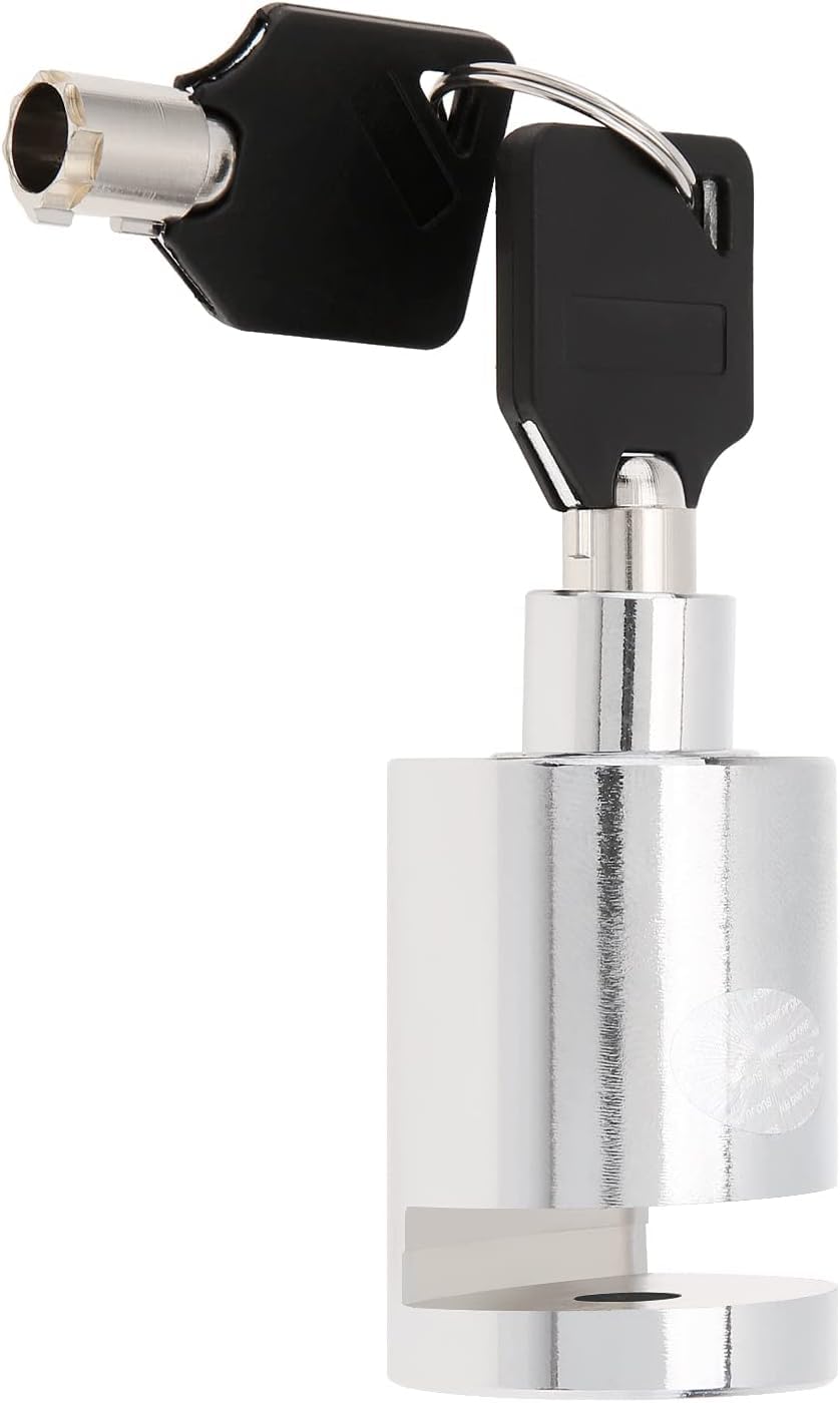 Disc Brake Lock Round, Bicycle Safety Anti-Theft Locks, Electromobile Wheel Disk Lock, for Motorcycle, Road Cycle, Mountain Bike (Lock)