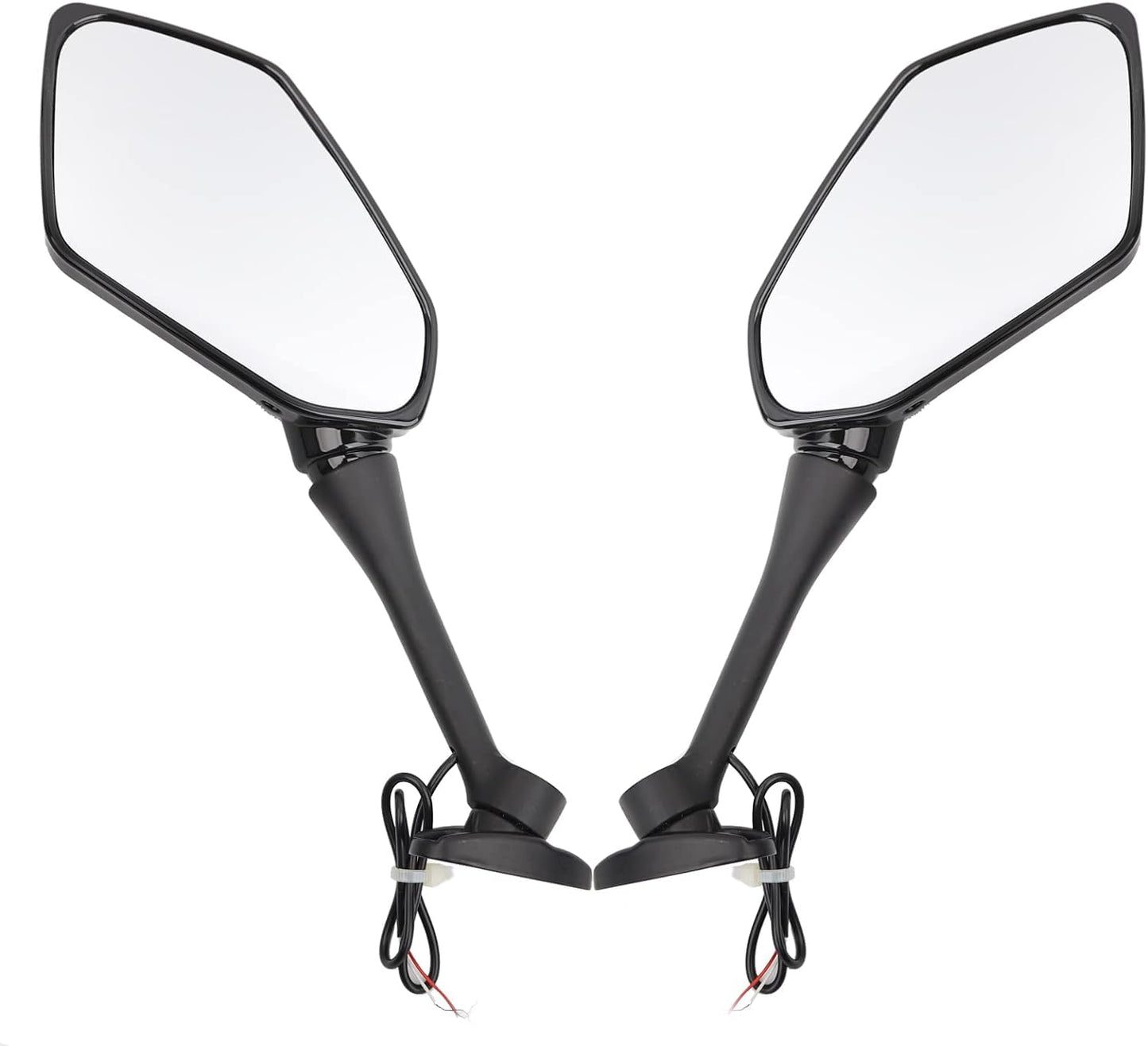 LED Running Light Motorcycle Rearview Mirrors with Front arrow LED Fit for R15 V3/V4, CBR, Zixxer And All Faired Bikes