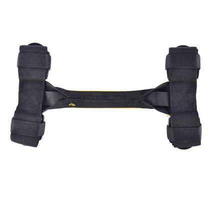 Universal Motorcycle Side Box Lashing Strap with Carrying Handle – Heavy Duty Polyester Pannier & Top Case Strap, Adjustable Quick Release Buckle, High Load Bearing, Black