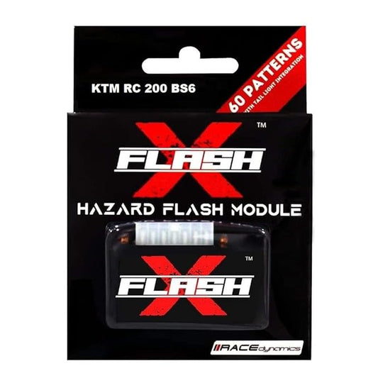 GUB FlashX Hazard Flash Module 60 Pattern, Blinker/Flasher for KTM RC 200, (BS6)