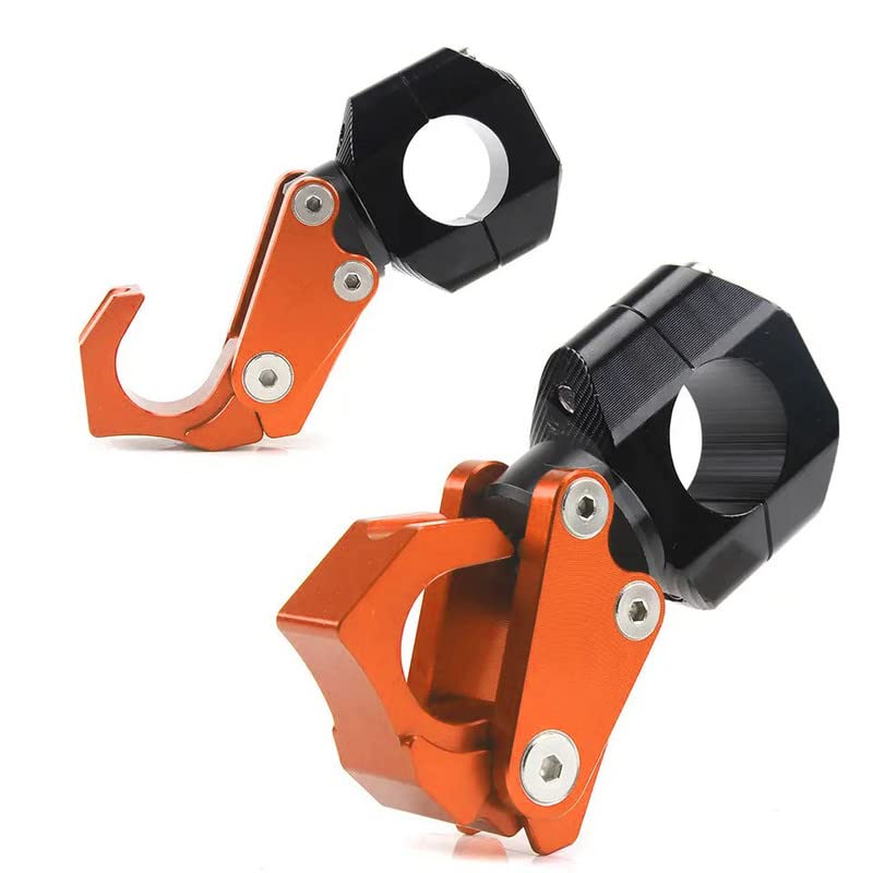 CNC Aluminum 7/8 Inch 22mm Handlebar Universal Motorcycle Luggage Helmet Hanger Hook
