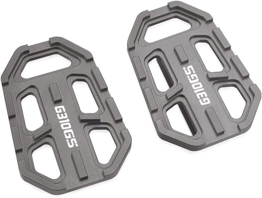 GUB Motorcycle Wide Foot Pegs Pedals Rest Footrest Footpeg Extention Enlarge Parts for G310GS G310R R1200GS R1250/ADV S1000XR F750GS F850GS R9T R NineT Scrambler RnineT R Nine T Urban GS
