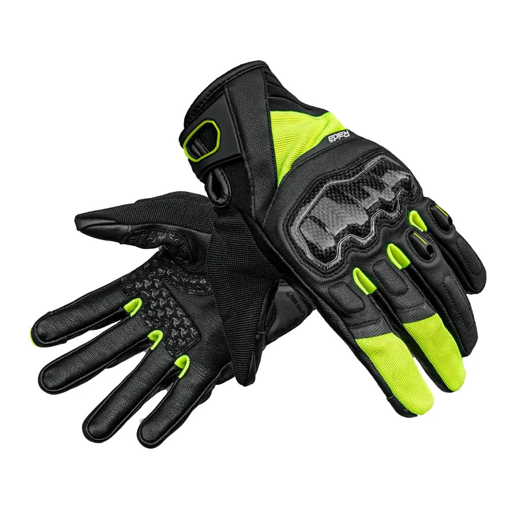 Raida Carbonite Gloves | Hiviz