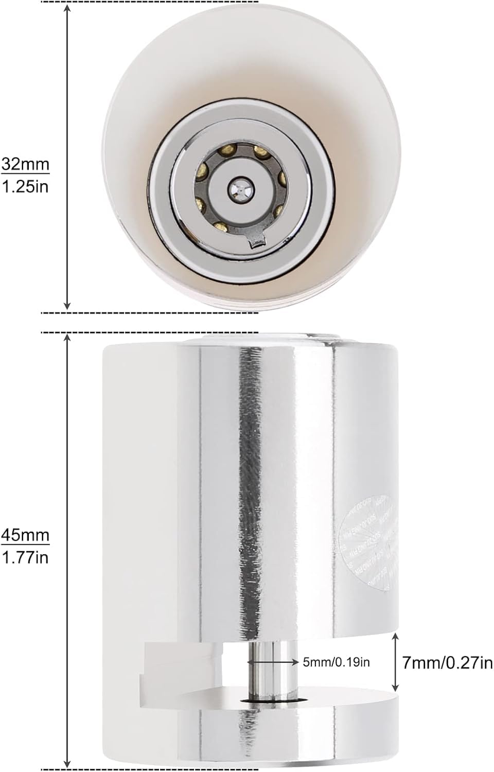Disc Brake Lock Round, Bicycle Safety Anti-Theft Locks, Electromobile Wheel Disk Lock, for Motorcycle, Road Cycle, Mountain Bike (Lock)